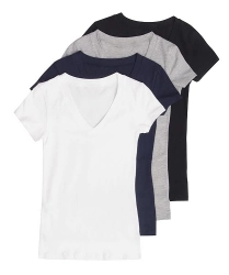 Women S Basic V Neck T Shirts